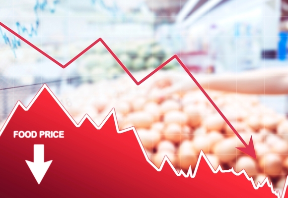 Food production costs fall in June