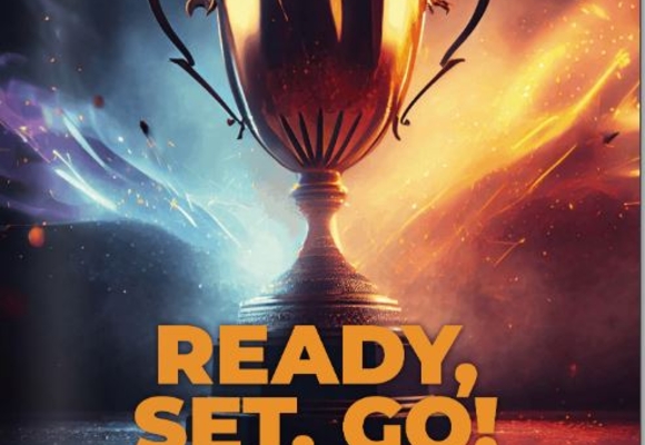 picture of a trophy with text reading Ready Steady Go to symbolise the competitions event