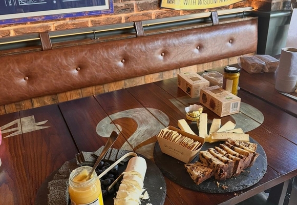 Beer and cheese
